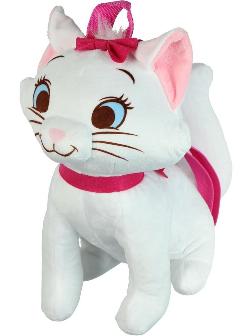 Cute Mini Backpack - Marie Character, 12" Soft-Shell, Adjustable Straps, Disney